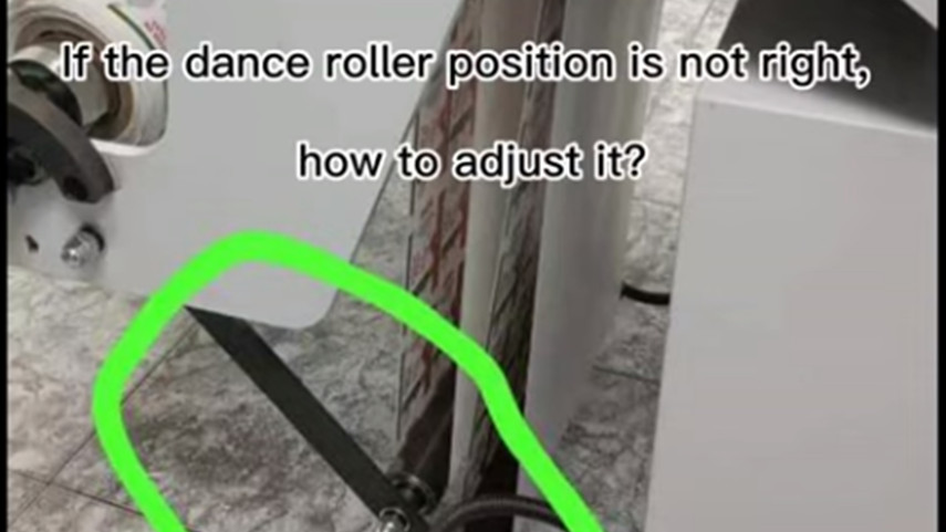 If the Dance Roller Position is not Right, How to Adjust It?