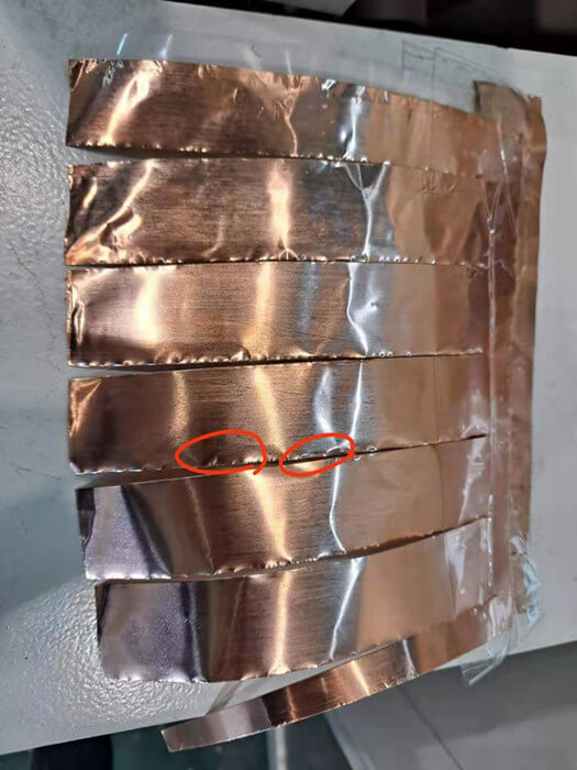 How To Solve Copper Foil Ruffle Slitting Issue?