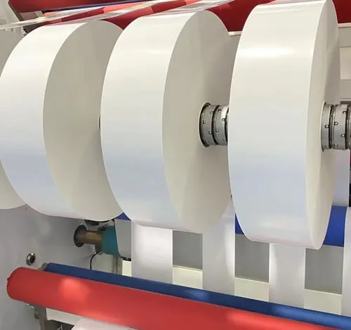 What is the Function for Friction Shaft in the Rewinding Process?