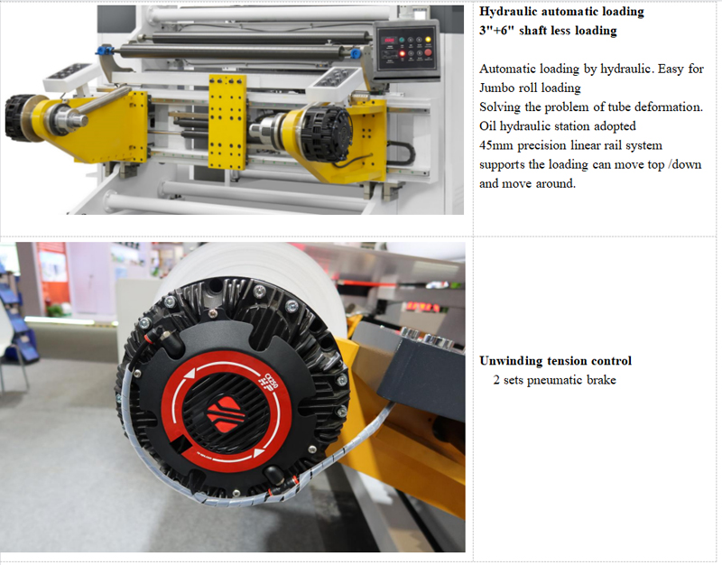 Pro Series Four Axis Turret Slitting Rewinding Machine Maker