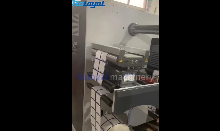 Raloyal Semi-Rotary Die Cutting Machine