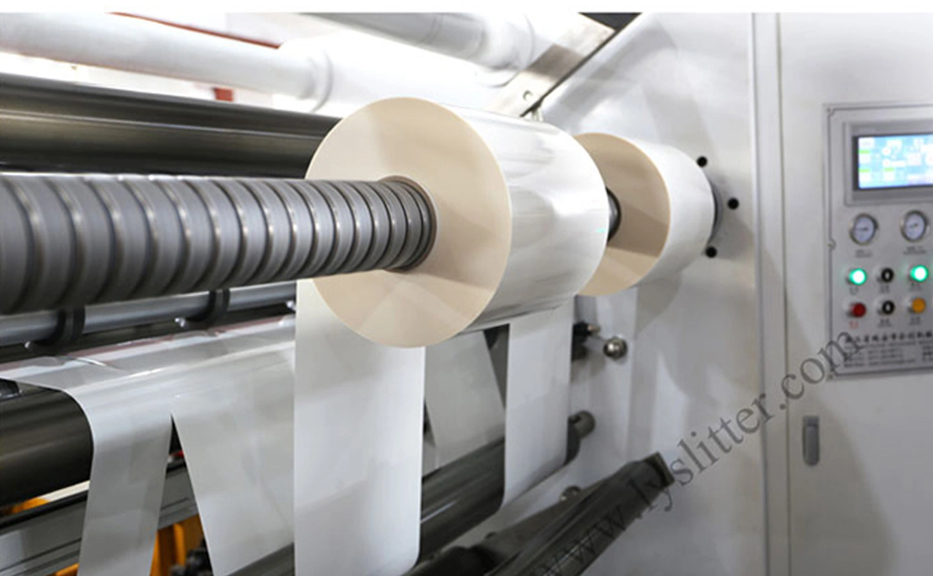 Application of HCH2-650 High Speed Slitting Machine with Friction Shaft
