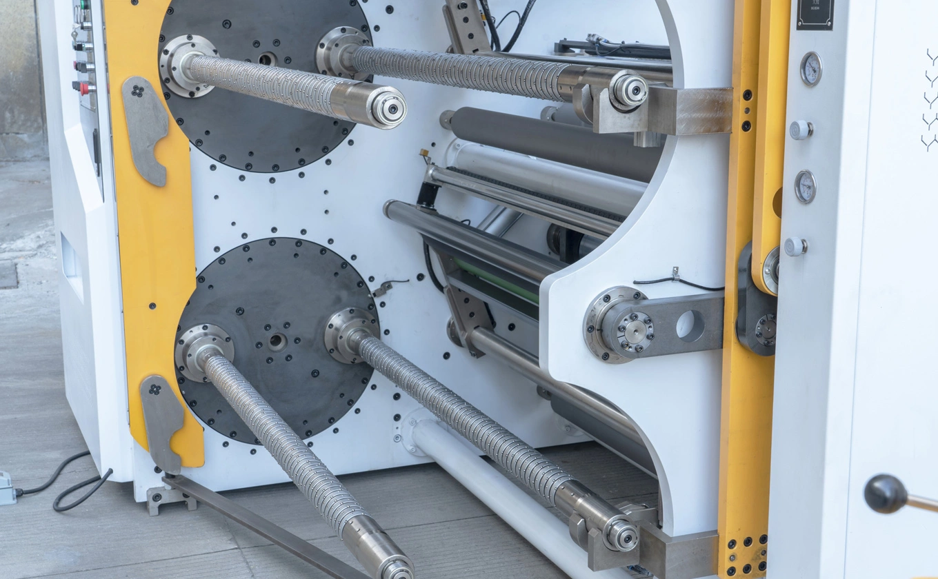 Application of PRO SERIES Four-Axis Turret Slitting Rewinding Machine