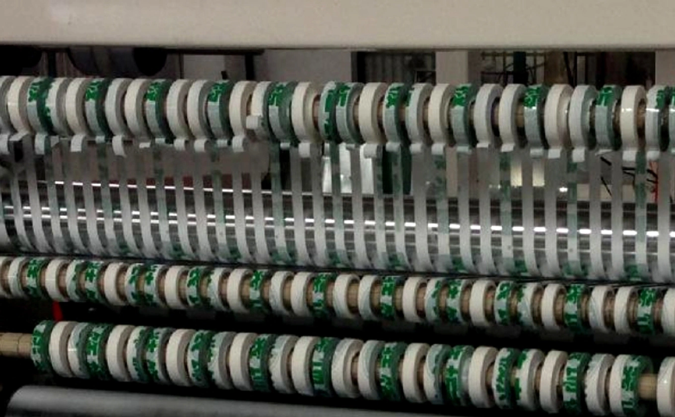 Application of LY-1300/1600B BOPP Tape Slitting Rewinding Machine