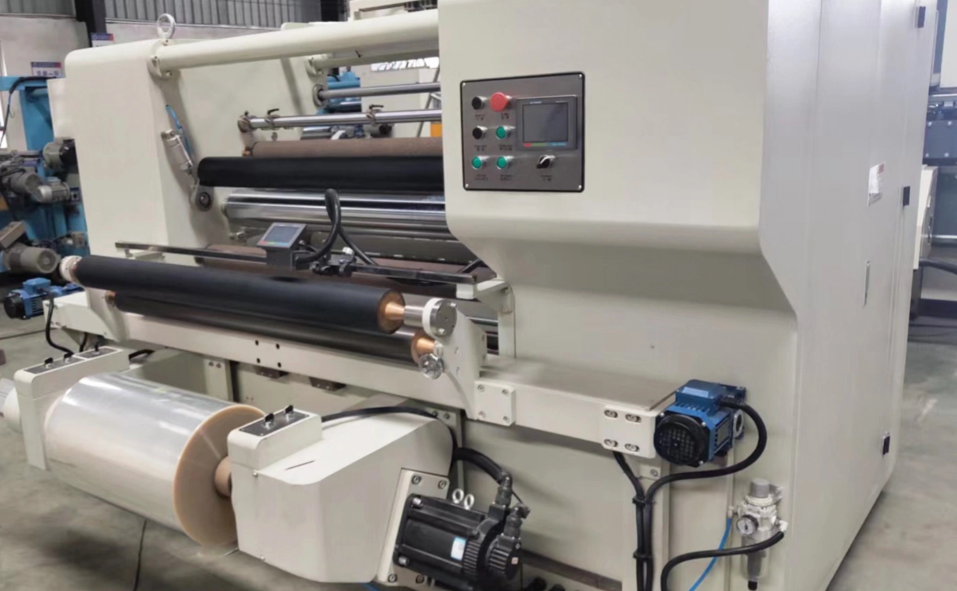 Application of LYS-S1300/1600 High Speed Flexible Packing Film Slitting Machine
