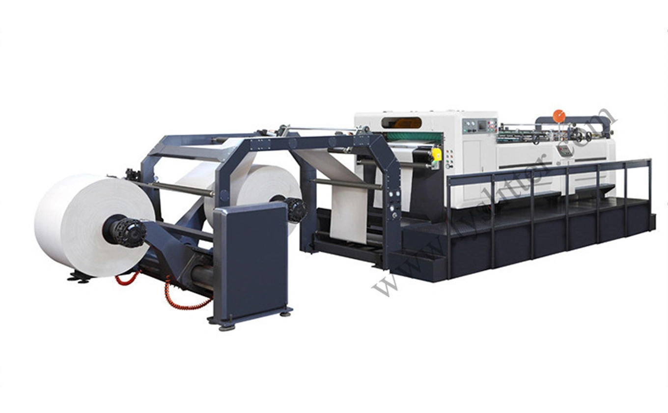 Application of Jumbo Paper Roll High Speed Rotary Knife Sheet Cutting Machine