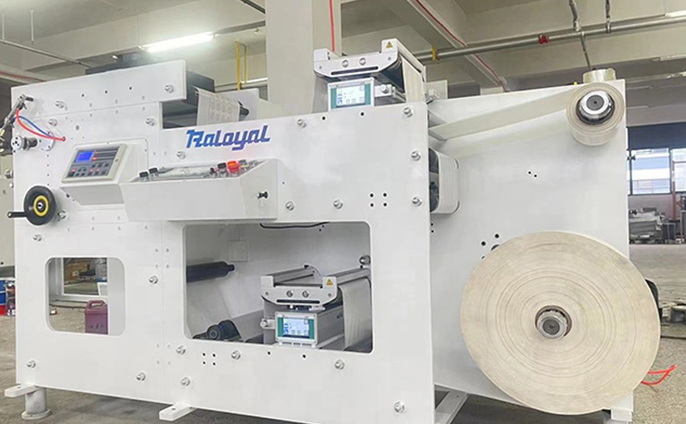 Application of 1 Color Label Glazing Flexographic Printing Machine
