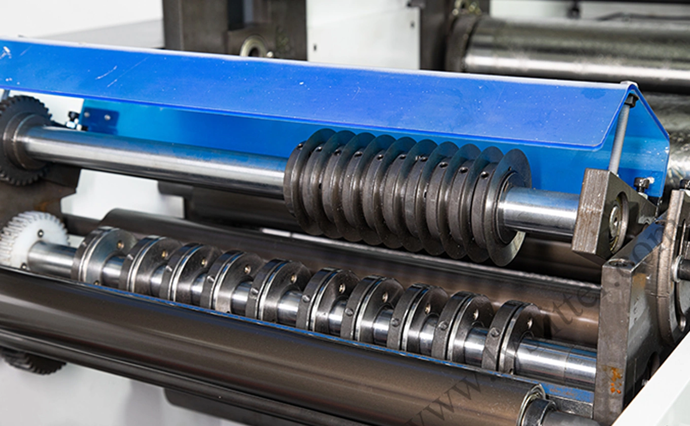 Application of HC-350B Blank Label Turret Slitter Rotary Die Cutter