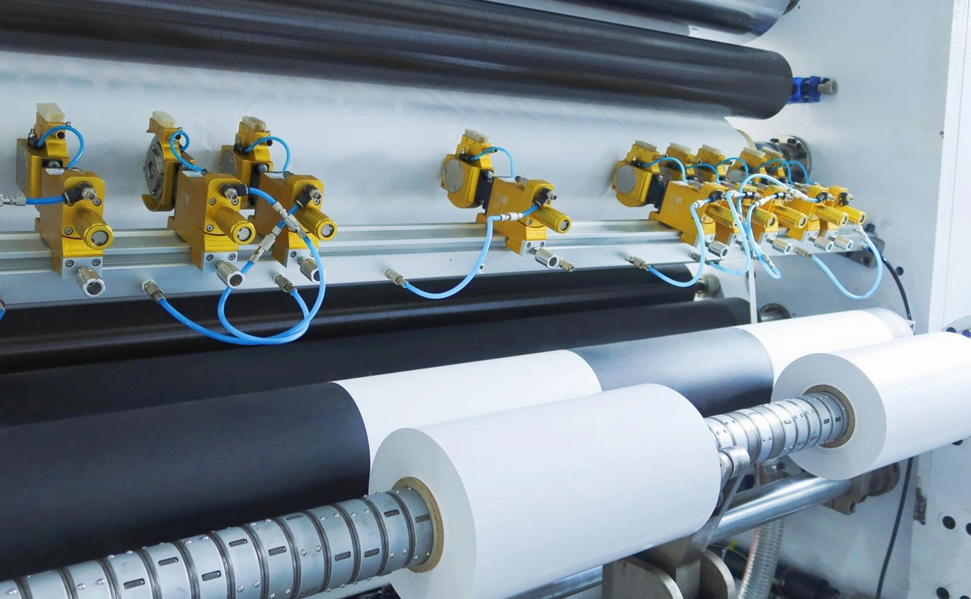 Application of PLUS SERIES High Speed Jumbo Roll Slitting Machine