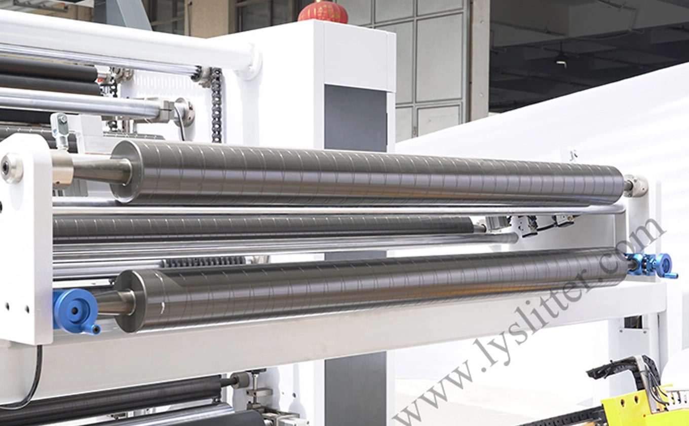 Application of POWER SERIES 1000mm Diameter Rewinding High Speed Slitting Machine