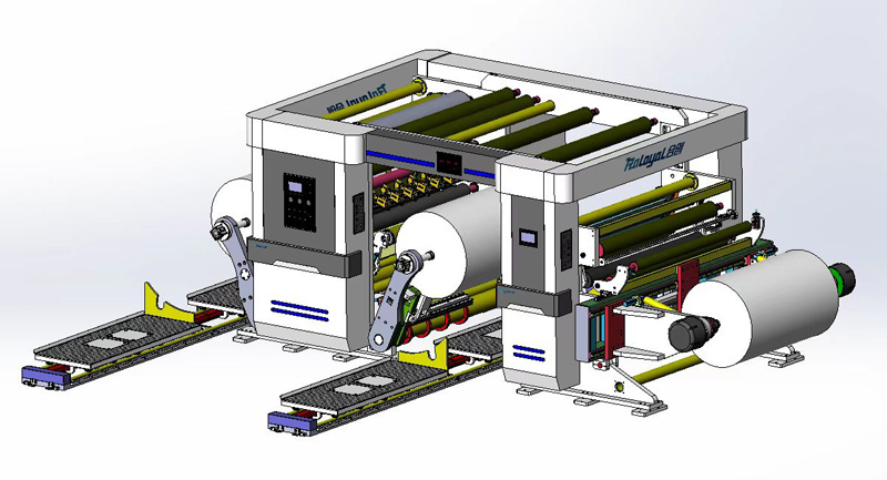 PLUS SERIES High Speed Jumbo Roll Slitting Machine