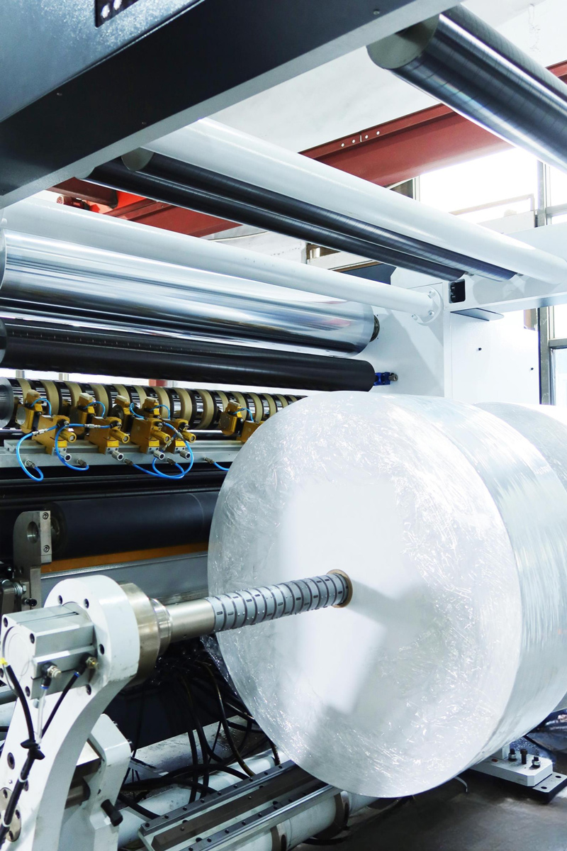 PLUS SERIES High Speed Jumbo Roll Slitting Machine
