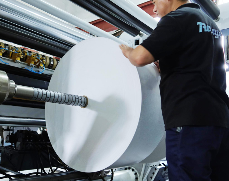 PLUS SERIES High Speed Jumbo Roll Slitting Machine