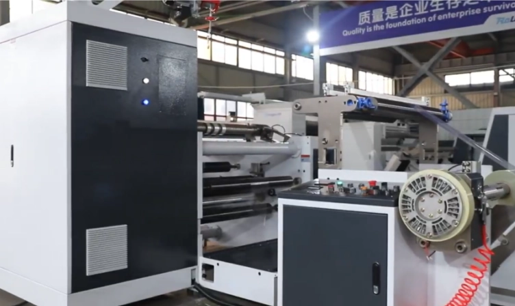 800mm rewinding dia. Surface Coiling Slitting Machine with friction shaft