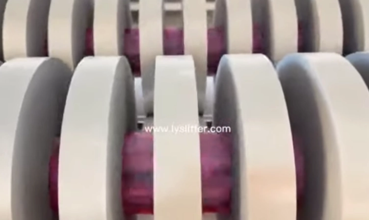 High precision processing Mica tape slitting machine